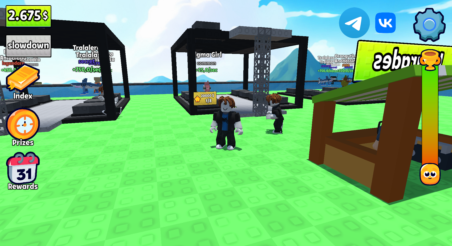 Obby: +1 to Survival Chance screenshot