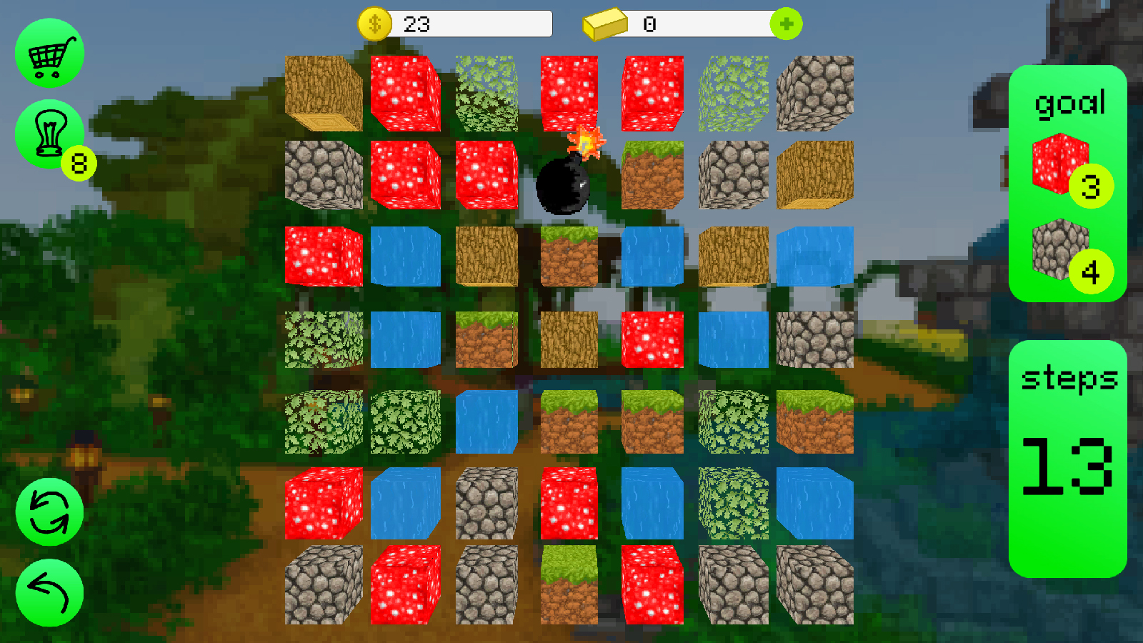 Block Match-3: Village 3D — screenshot 10