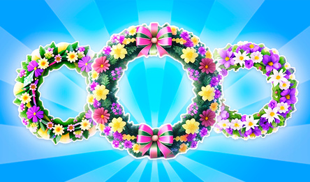 Merging wreaths: Connect the summer!