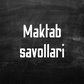 Maktab savollari oʻyini