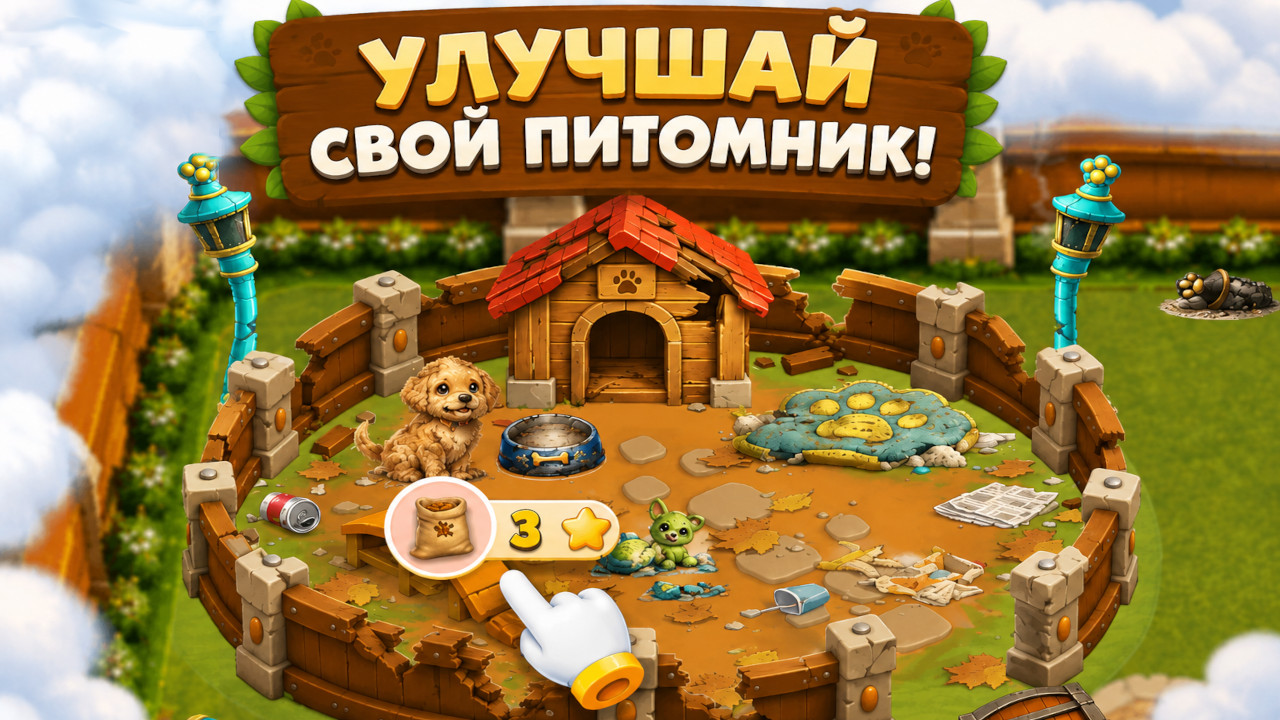 PetJong: История питомника — screenshot 1