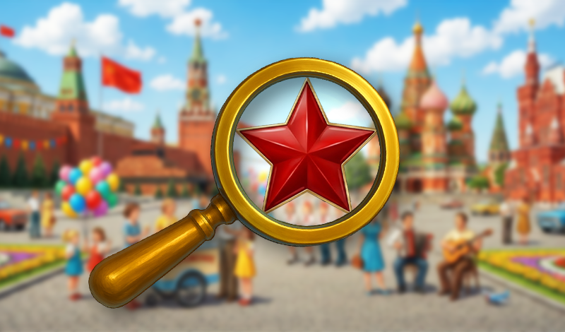Hidden Objects: Welcome to the USSR game cover