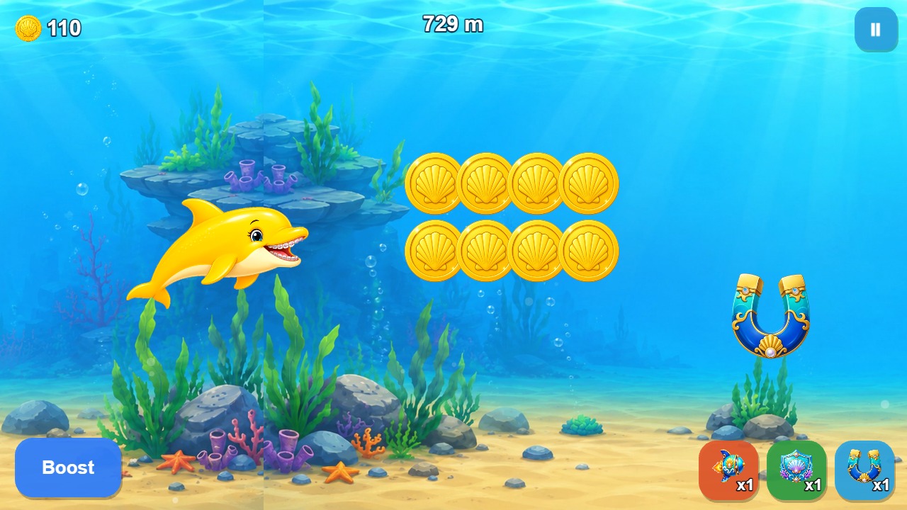 Underwater Adventures of Little Dolphin — screenshot 12