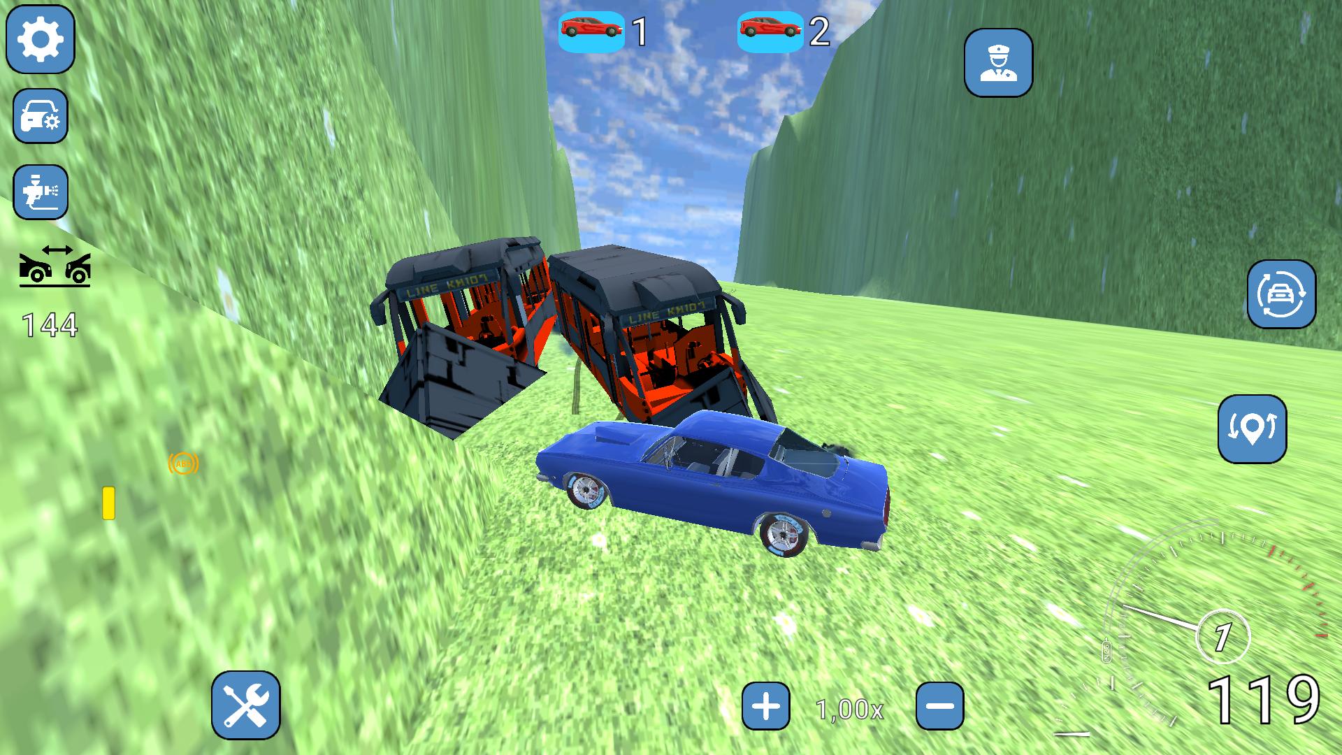 Чит тачки против автобусов — screenshot 6
