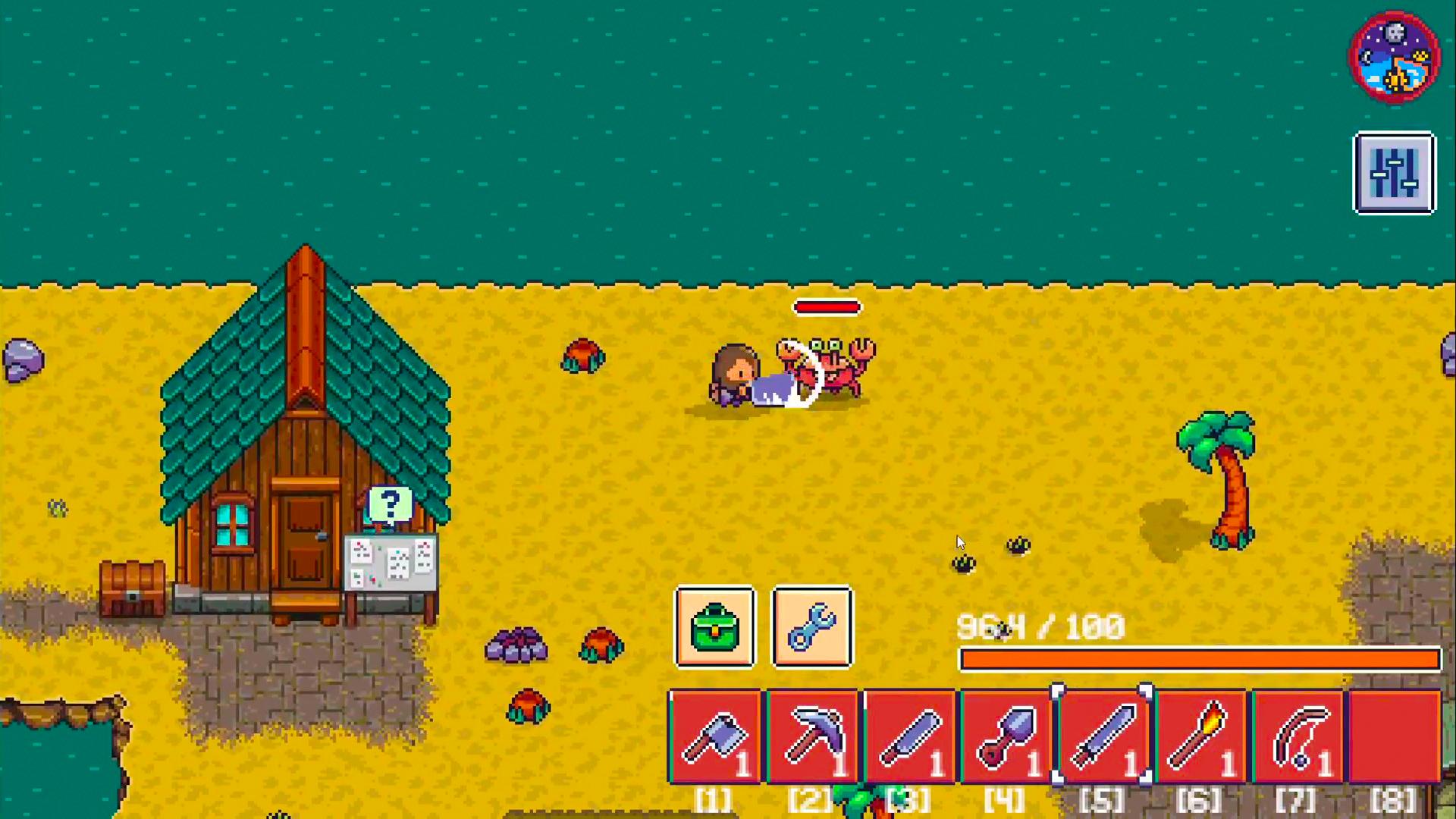 2D Life on an Island screenshot