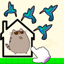 Save The Gray Meme Cat From The Dogs!