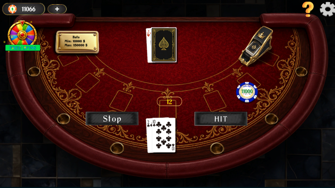 classic BlackJack screenshot