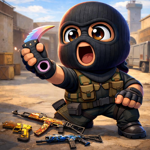 Clicker Stand - Skins and Knives icon