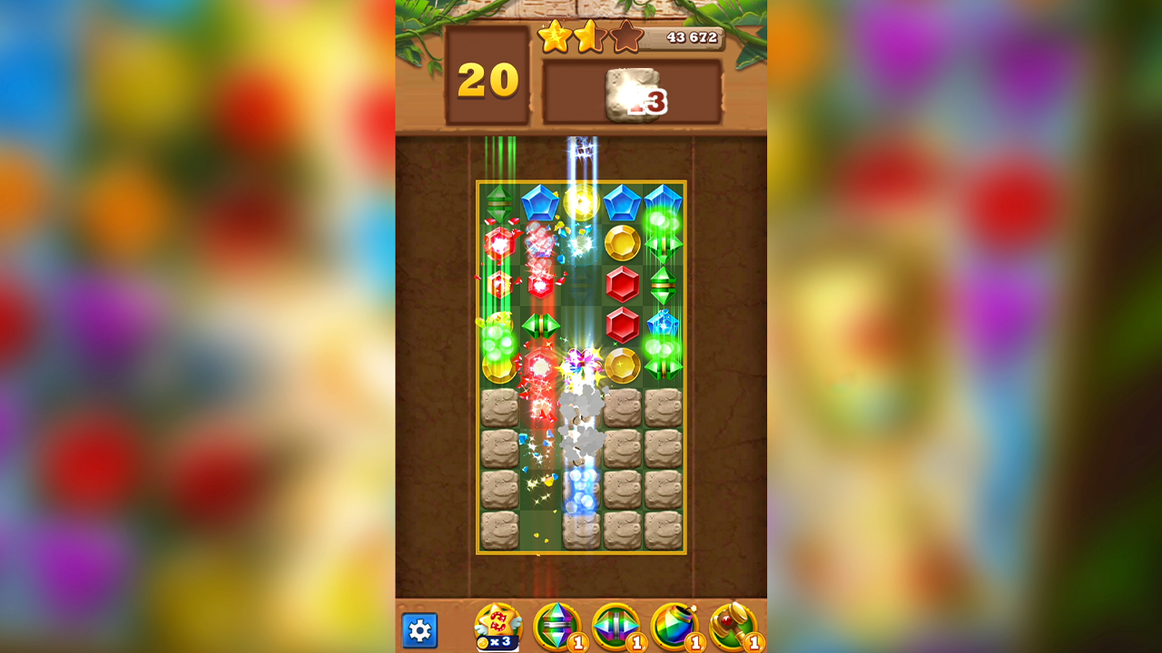 Lost Treasures - Match 3 screenshot