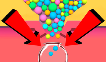 Ball Fit Puzzle - Sorting in a Vase 3D