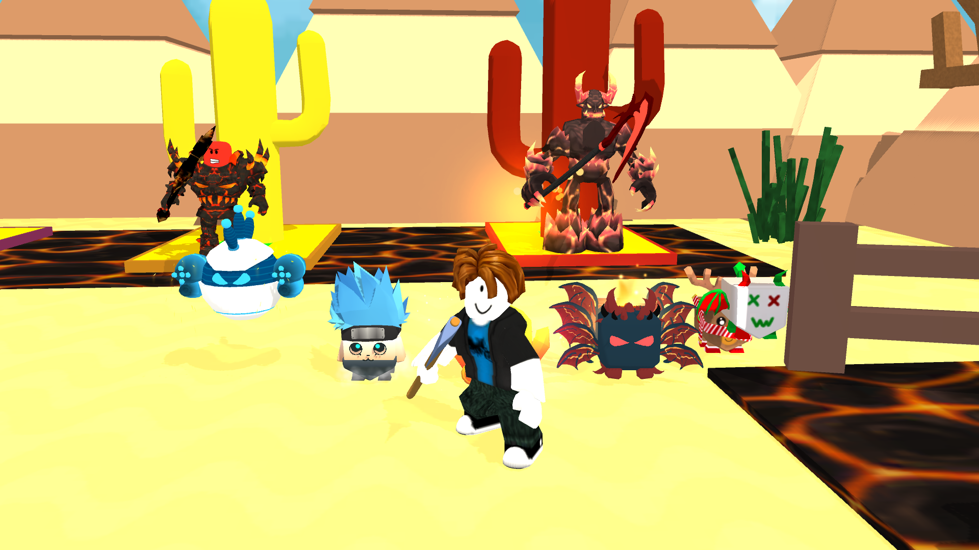 Obby Escape: Woodcutter Simulator screenshot