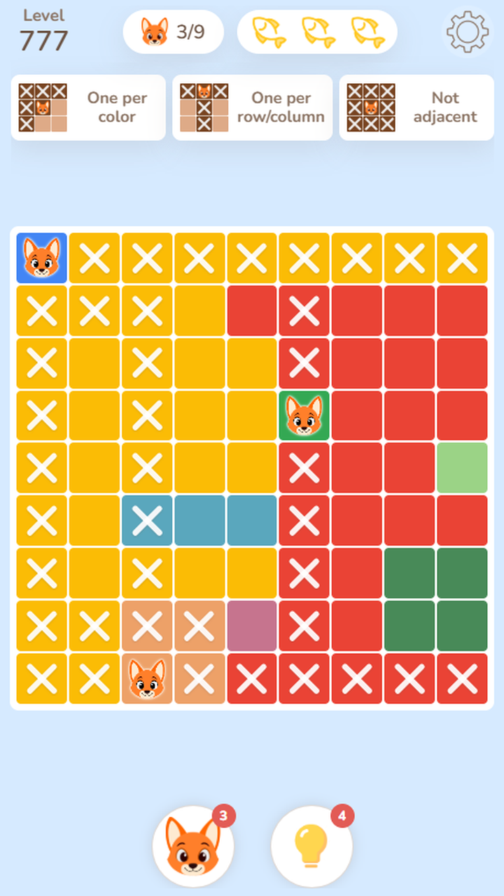 FOXYDOKU: Find the Little Fox screenshot 8