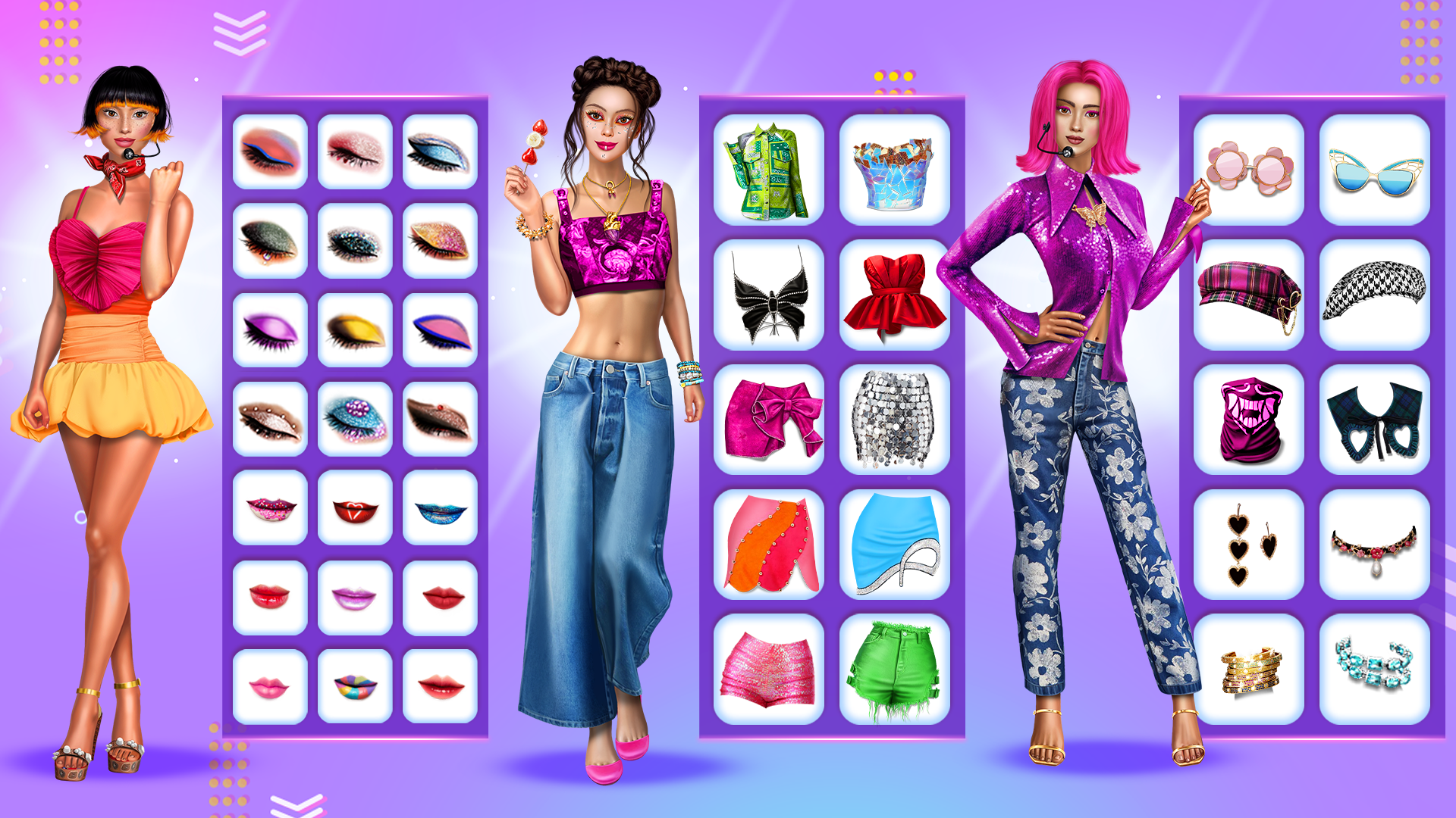 Kpop Girls Dress Up Challenge screenshot