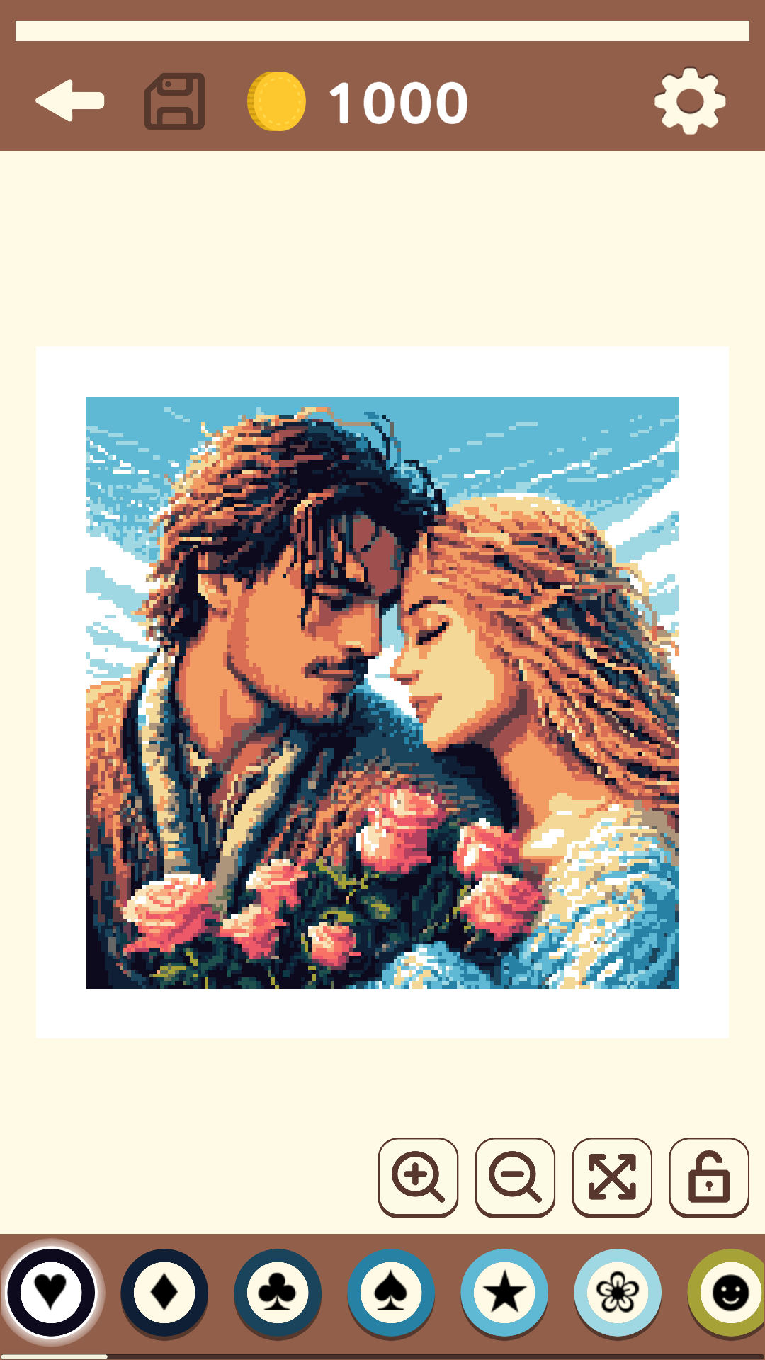 Coloring: Mosaic by Symbols screenshot 12