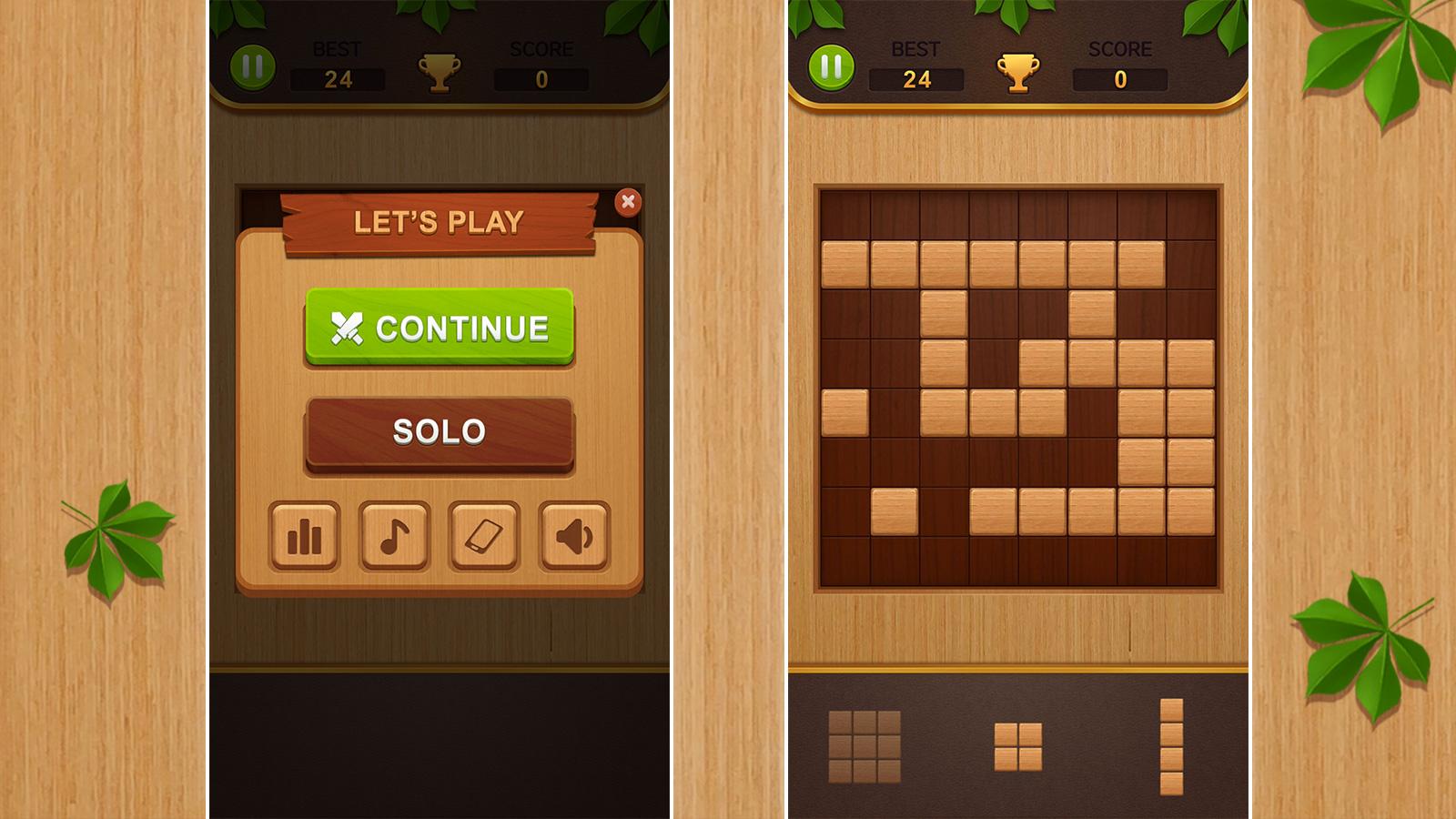 Wood Block Classic screenshot