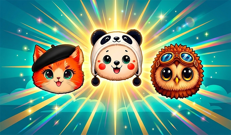 Merge: Cute animals game cover