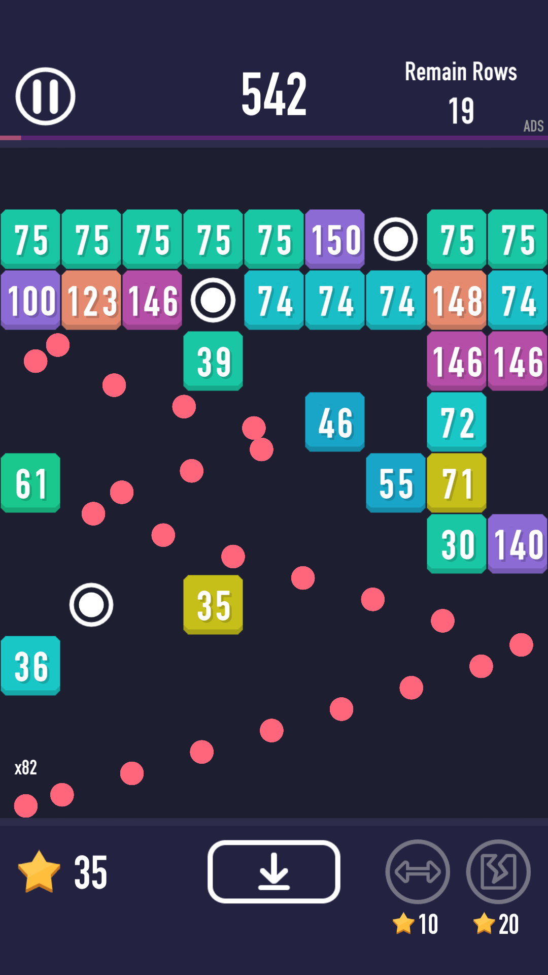 Bricks Breaker Classic screenshot 5