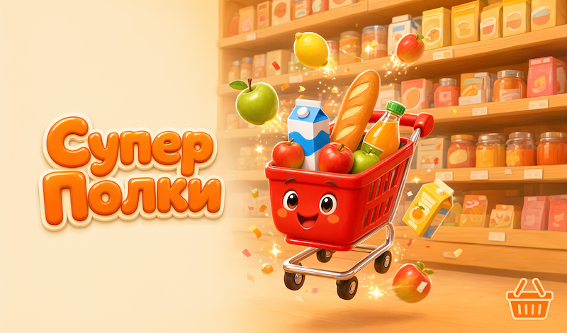 Супер Полки game cover