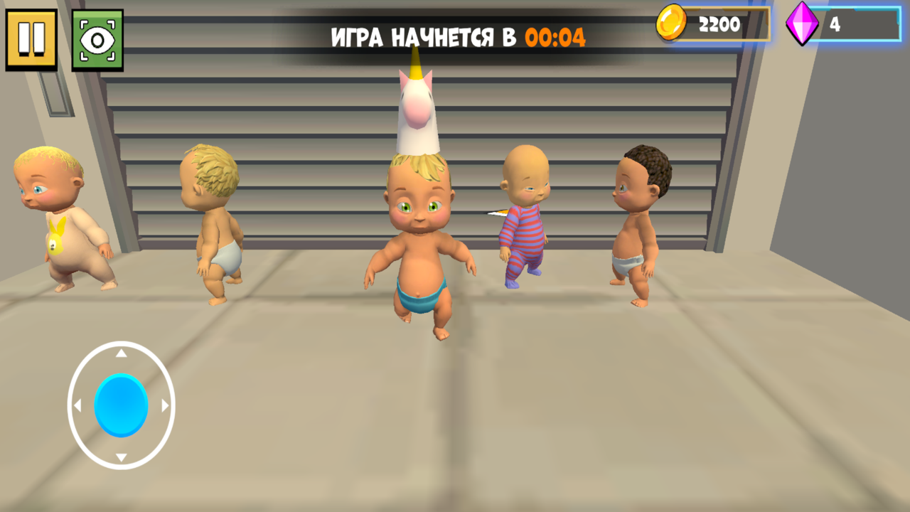 Прятки: Молокососы Против Радужных Друзей 3D — screenshot 1