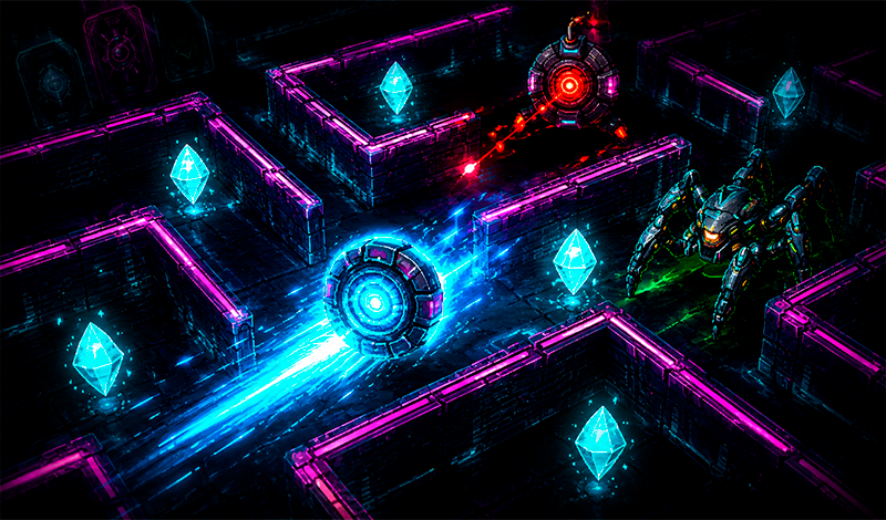 Neon escape game cover