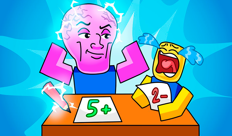 Obby: Dumb or Genius IQ Test! game cover