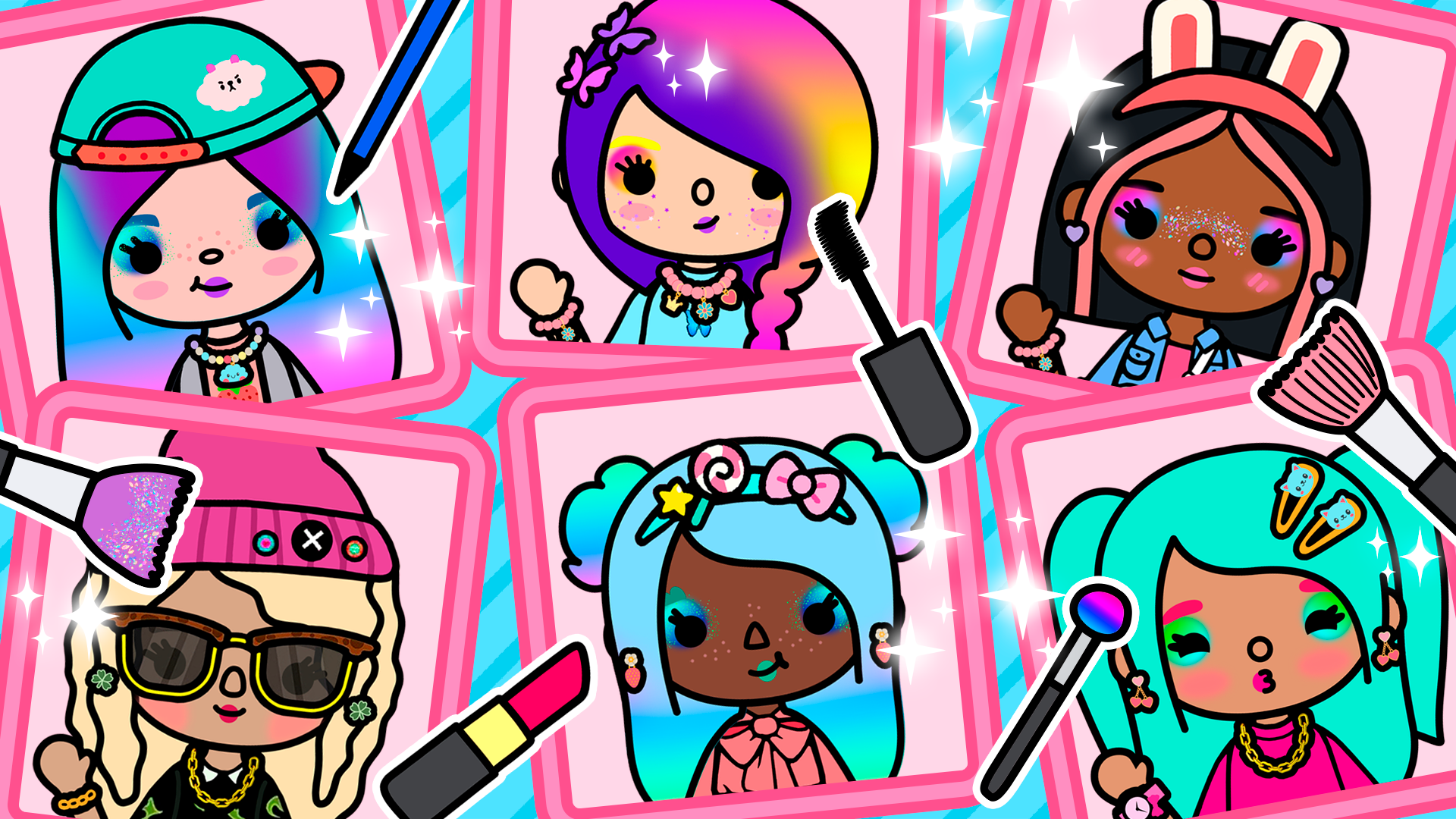 Toca Boca Beauty Salon (by Girls Games Puzzles): Play Online For Free On  Playhop