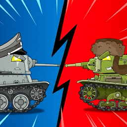 Танки на двоих: Стальные Монстры (2 ИГРОКА)