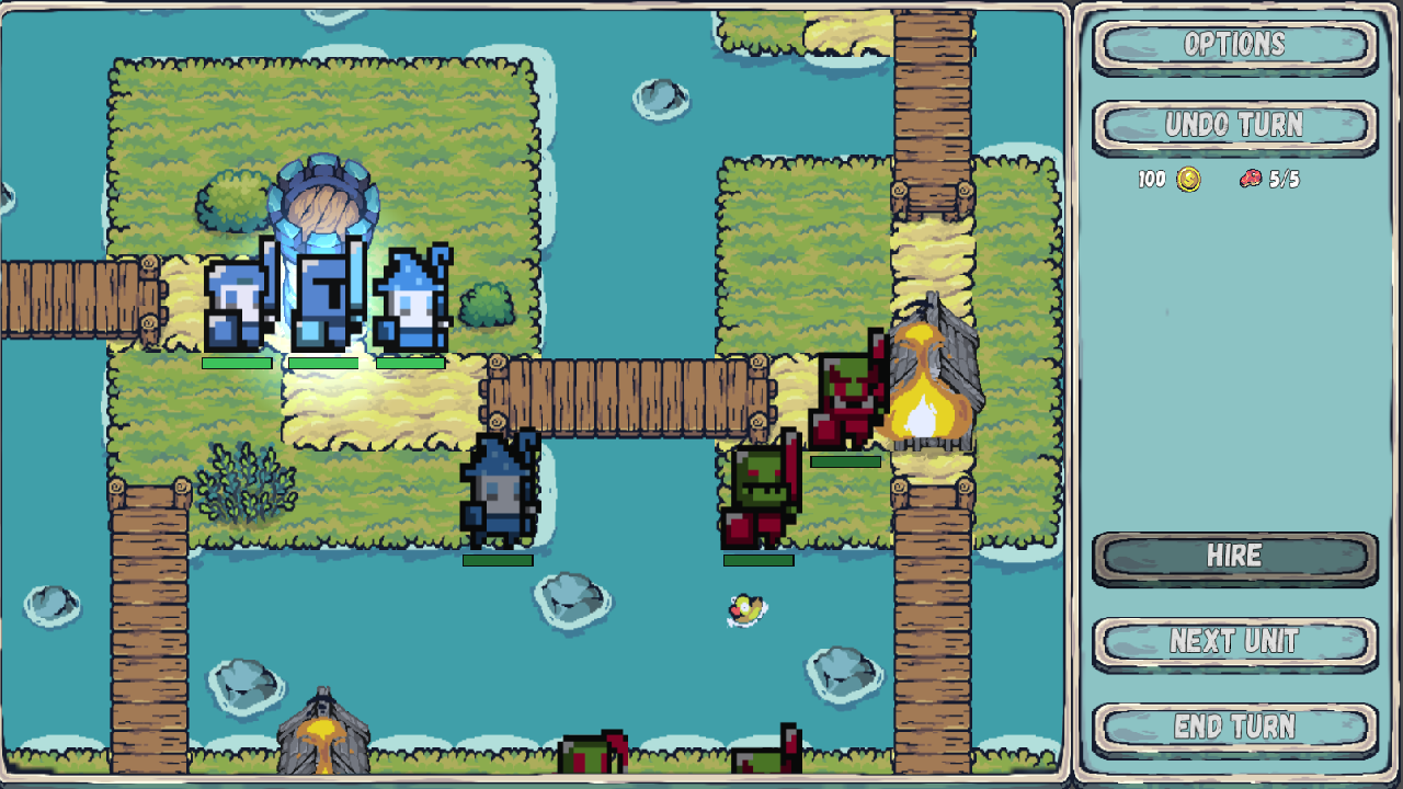 Pixel Wars: Humans vs Orcs — screenshot 3