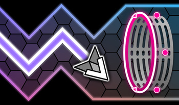 Geometry Dash Hyper Wave: Neon Challenge 3