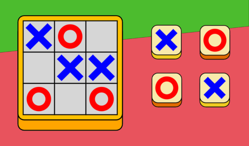 Tic-tac-toe XO game cover