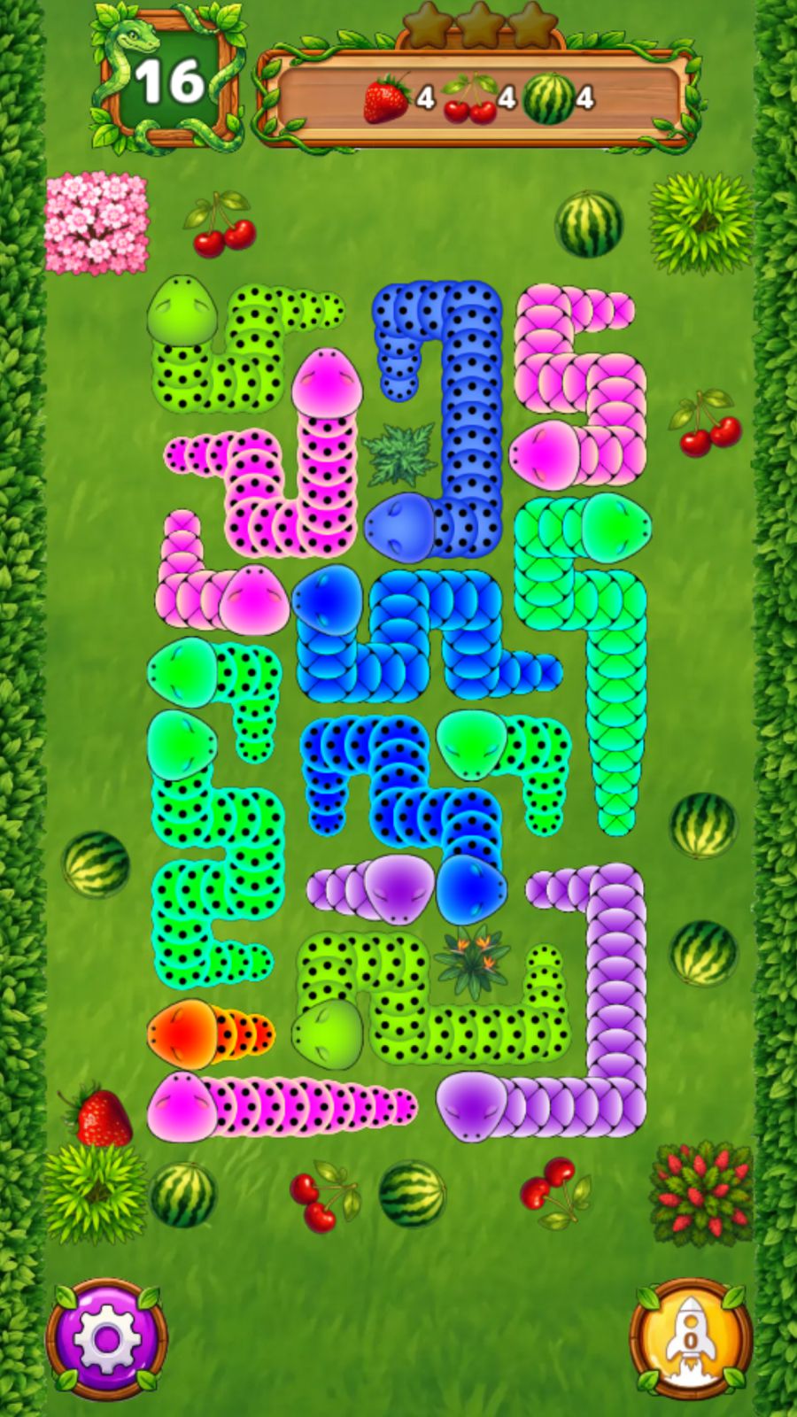 Fruit snakes. Farm start. screenshot 5