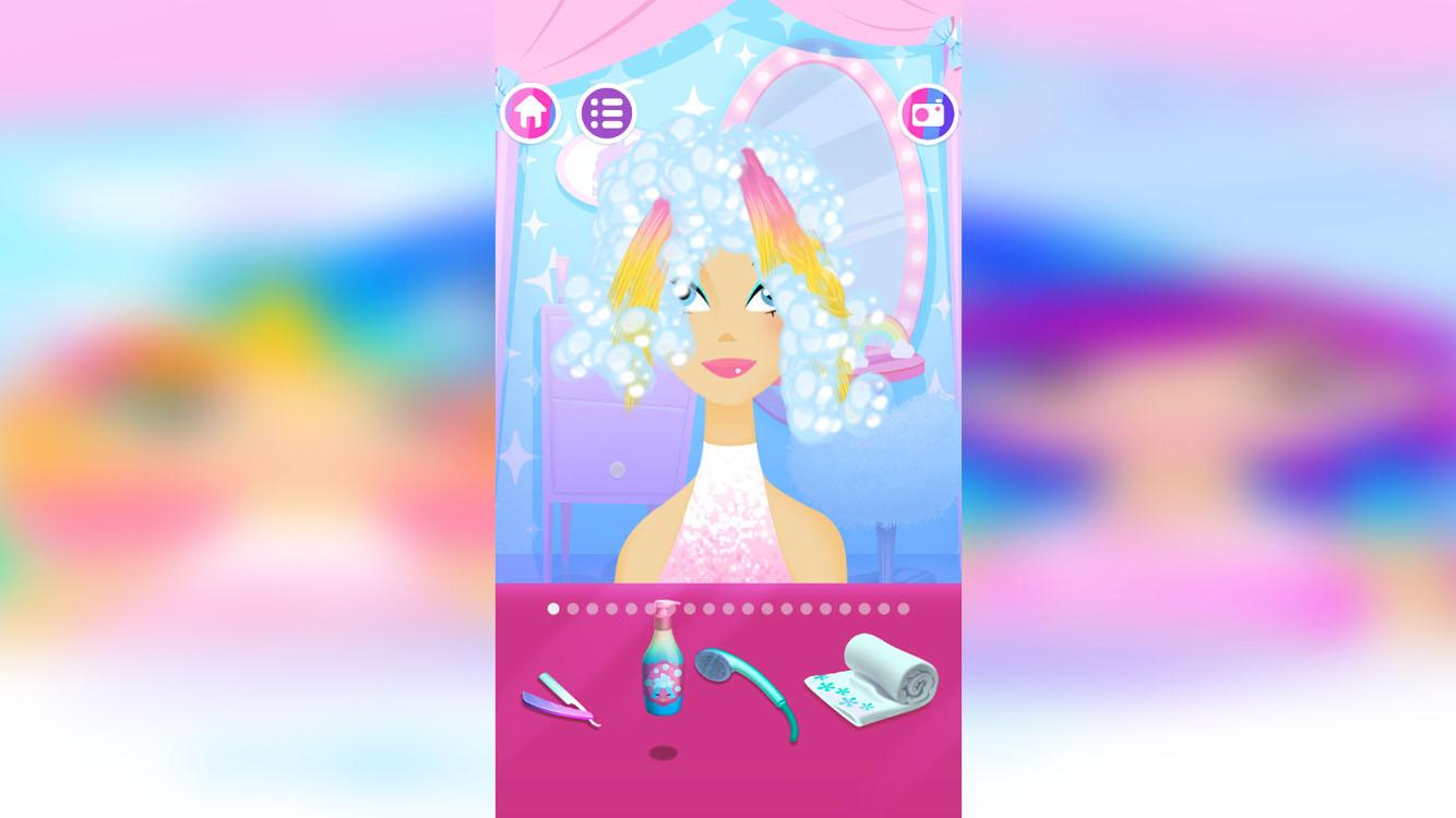Beauty salon screenshot