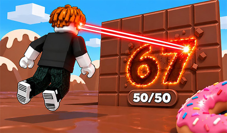 Obby: +1 Laser to Break Walls