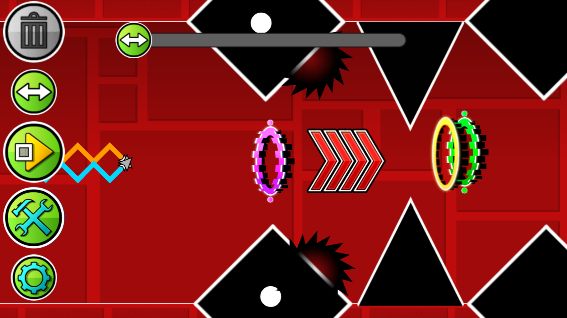 Geometry Dash: Dual Wave Editor screenshot