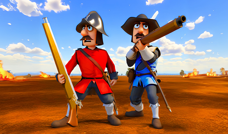 火縄銃 火薬 vs 鋼鉄 （Tappania Games開発）: Playhopで無料で