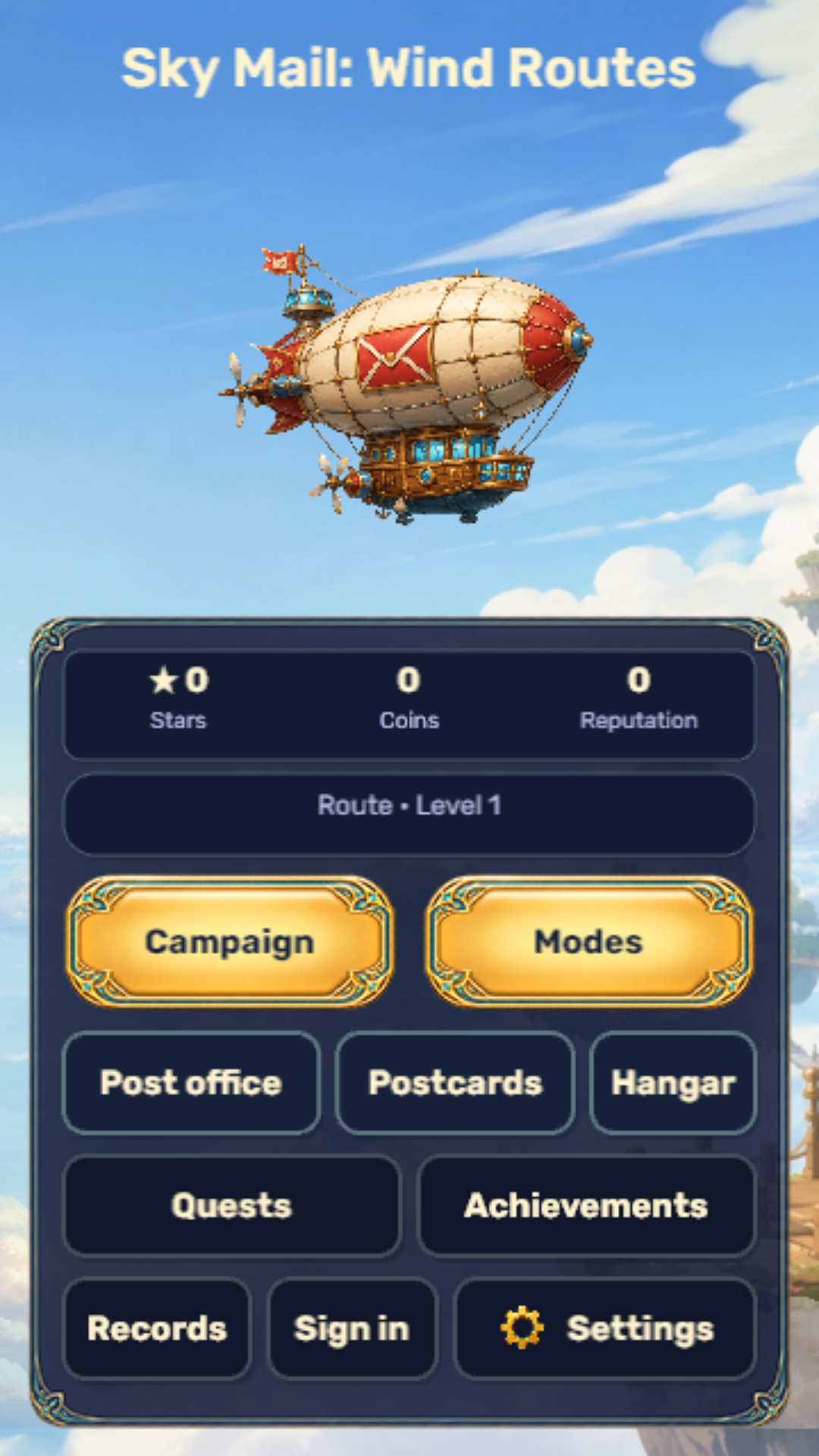 Sky Mail: Wind Routes screenshot 4