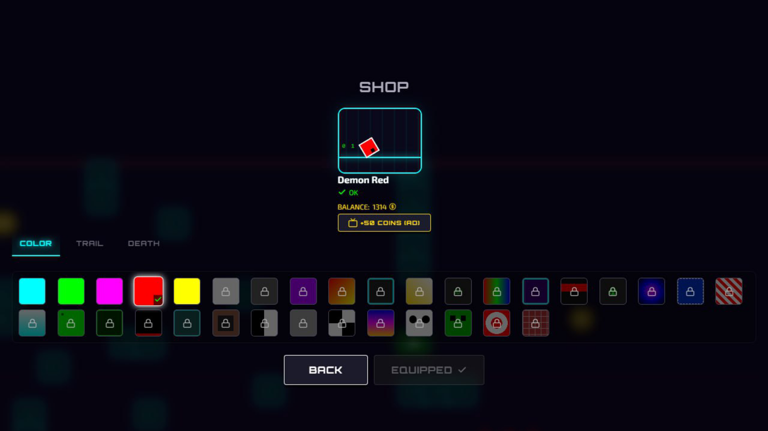 Neon Dash: Maker Deluxe screenshot