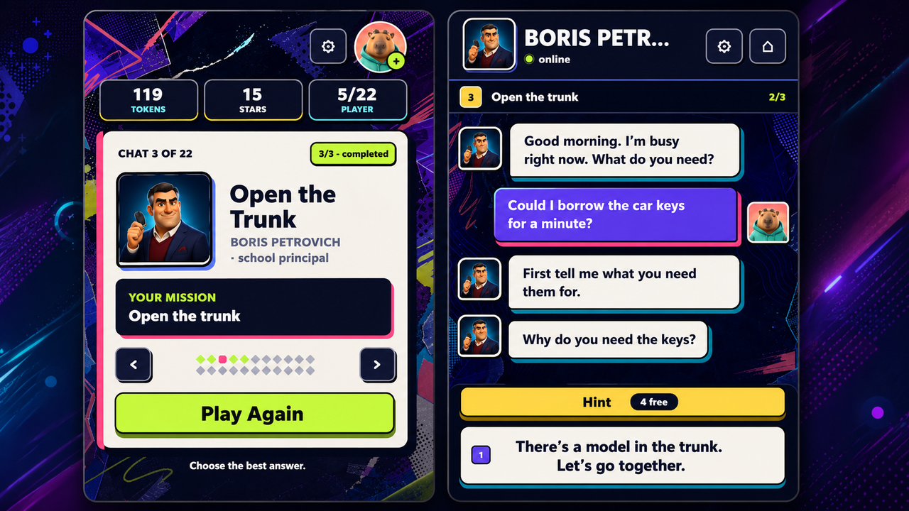 Hey - Open This Schoolboy Chat! — screenshot 2