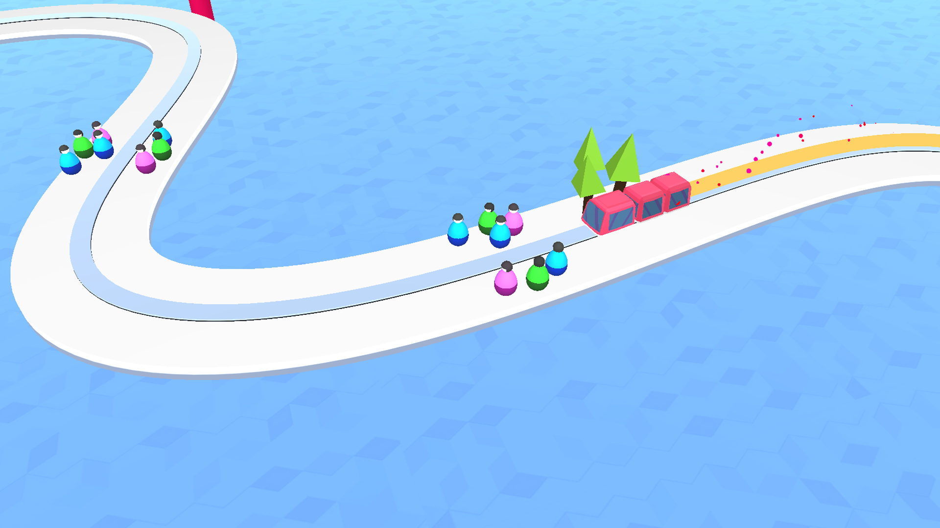 Train Taxi 3D screenshot