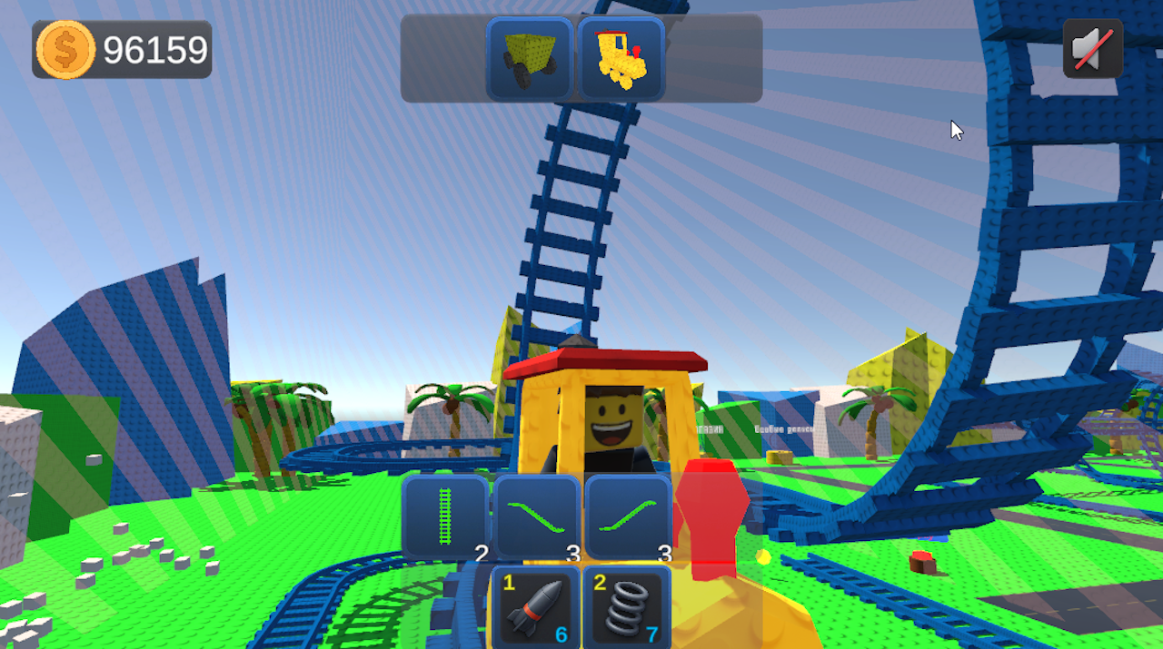 Obby: Build a 3D amusement park! +1 per second screenshot