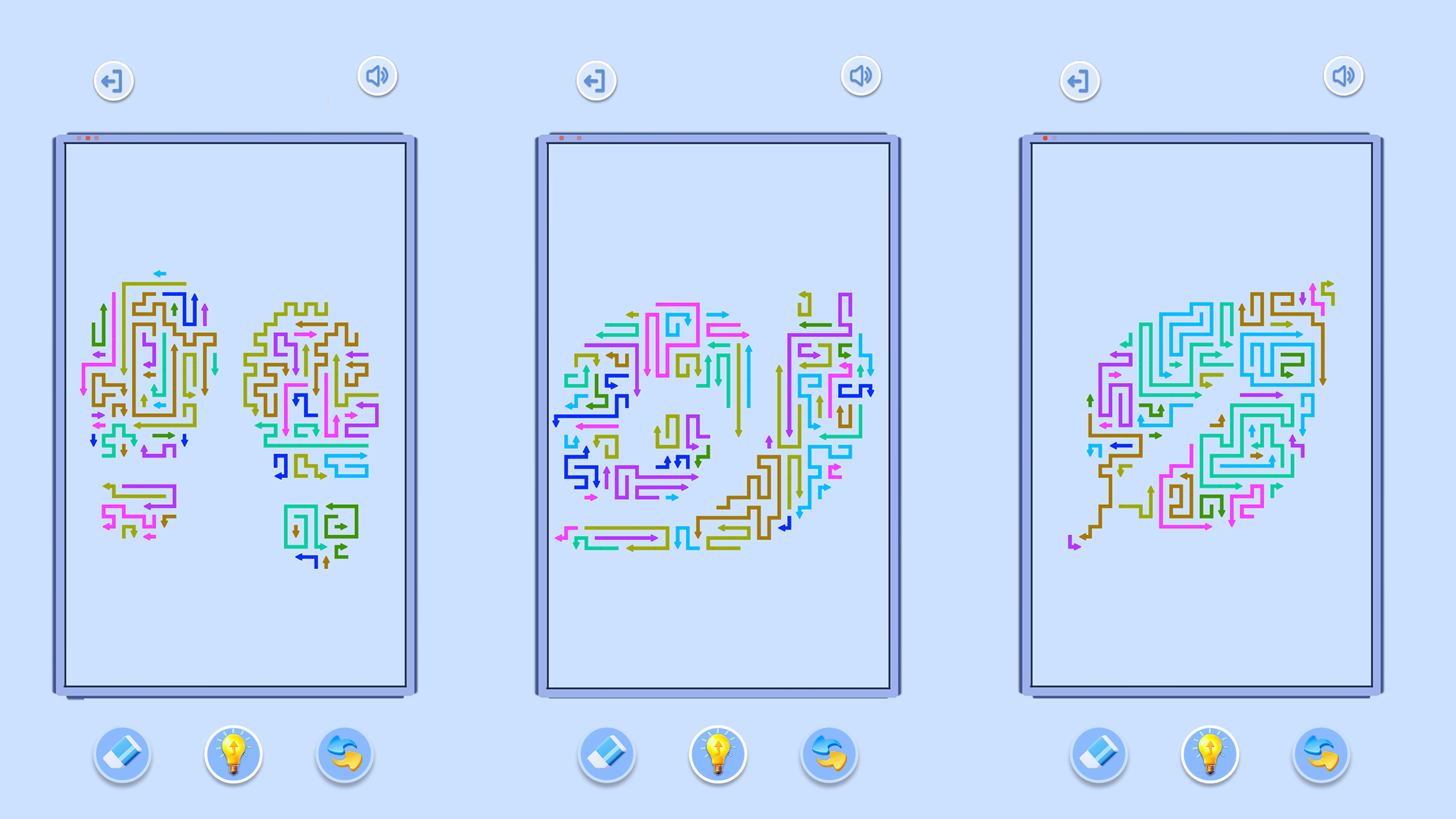 Crush Arrows: Line Maze screenshot
