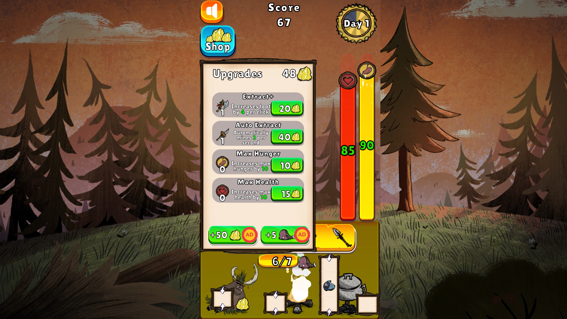 Do not starve: Survival — screenshot 5