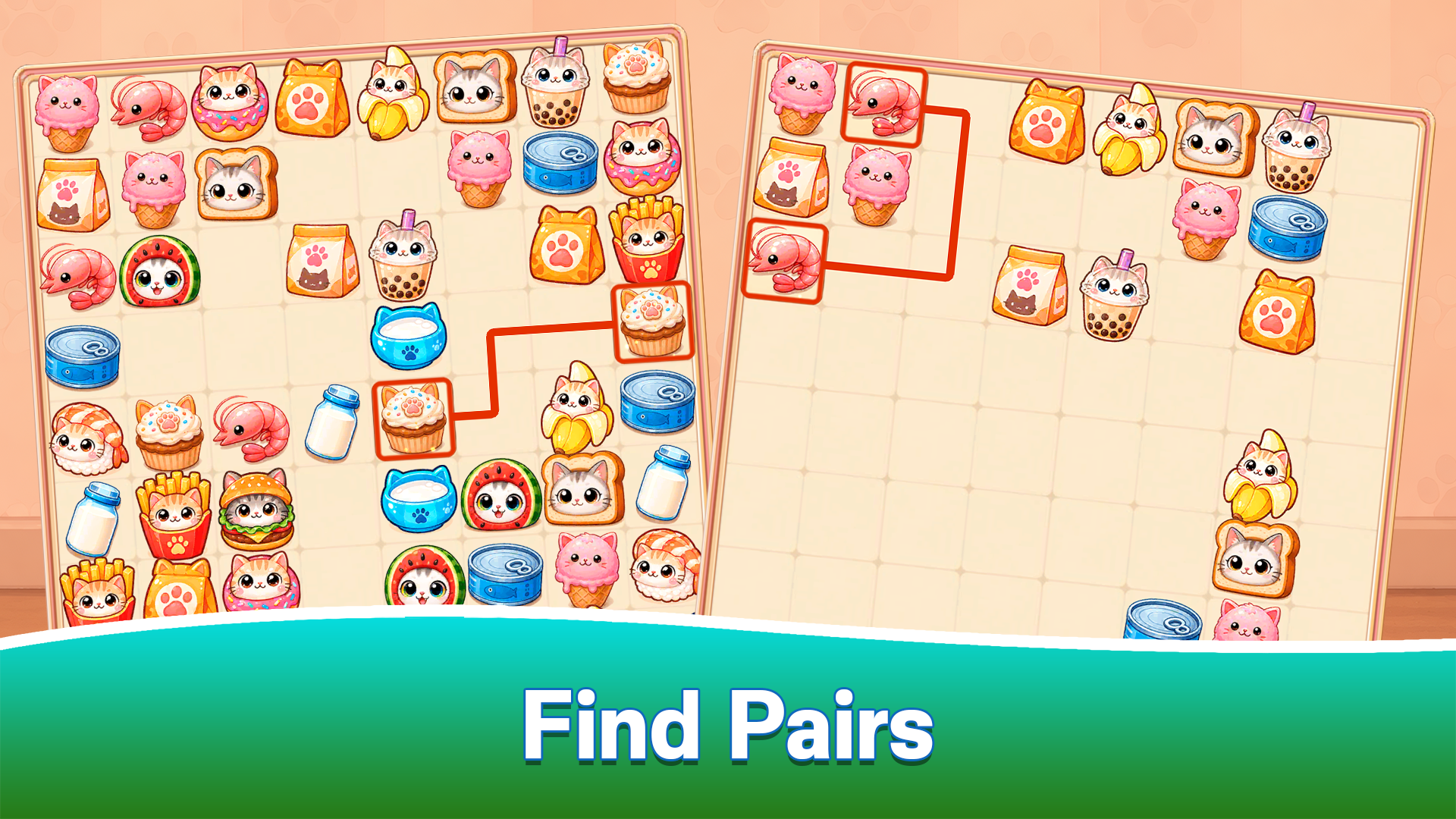 Mahjong Connect: Cat House screenshot 2