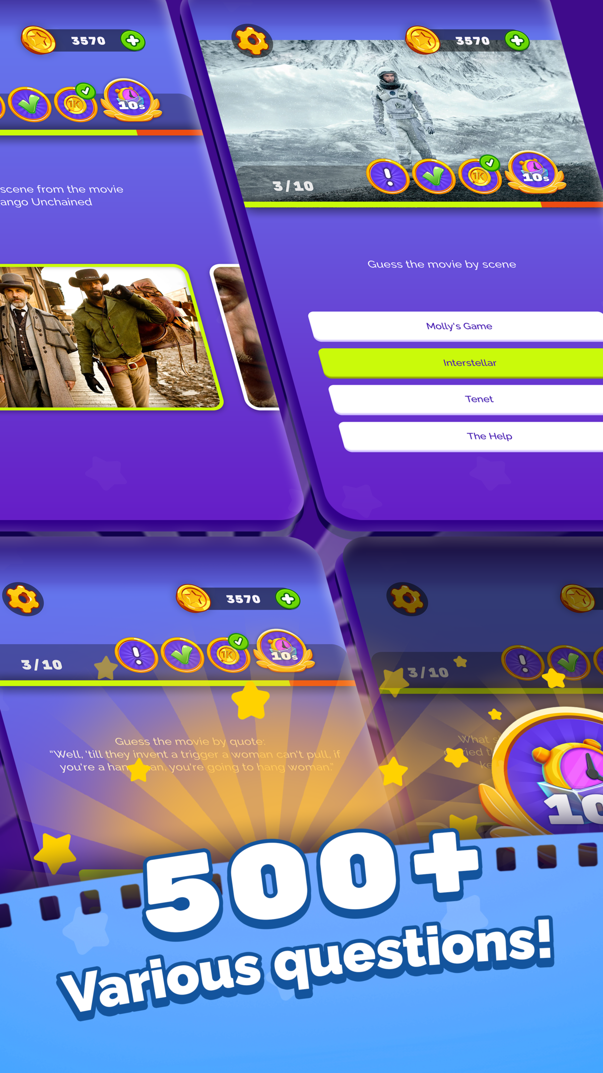 Guess the movie - Trivia Quiz screenshot 3