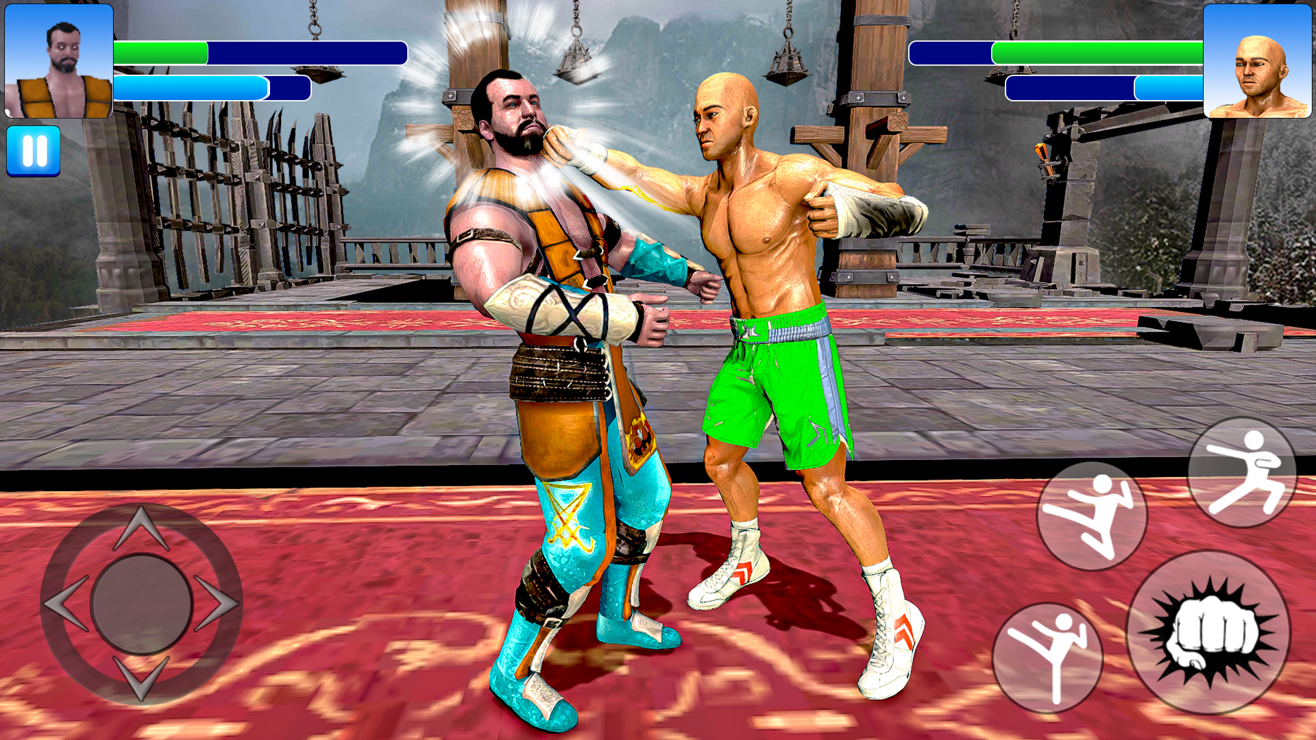 Kung fu gym fightong screenshot 1