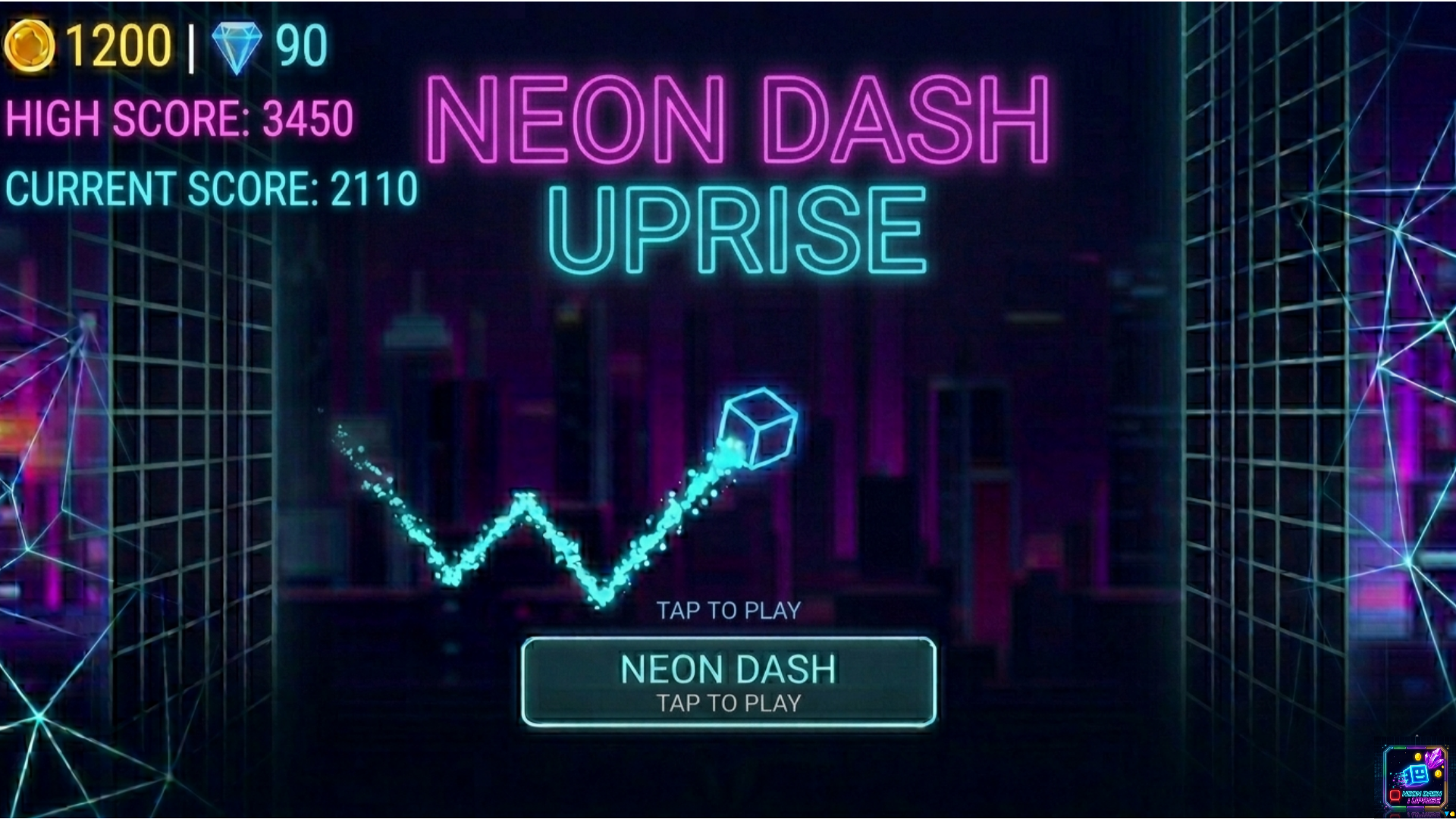 Neon dash: uprise — screenshot 2