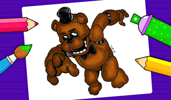 Five Nights at Freddy's - Coloring Book