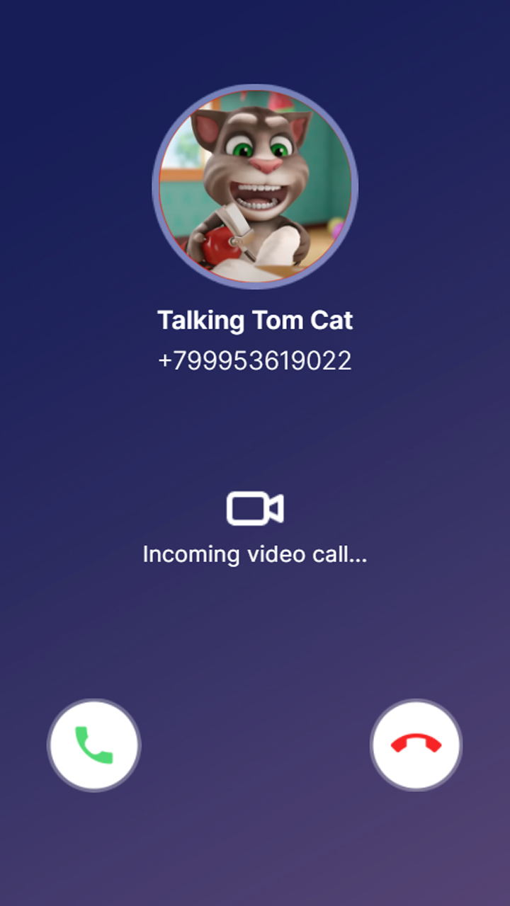 Talking Tom Cat Calls: Chat Prank, Video Call screenshot 7