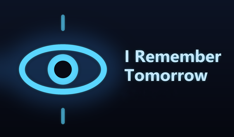I remember tomorrow. game cover