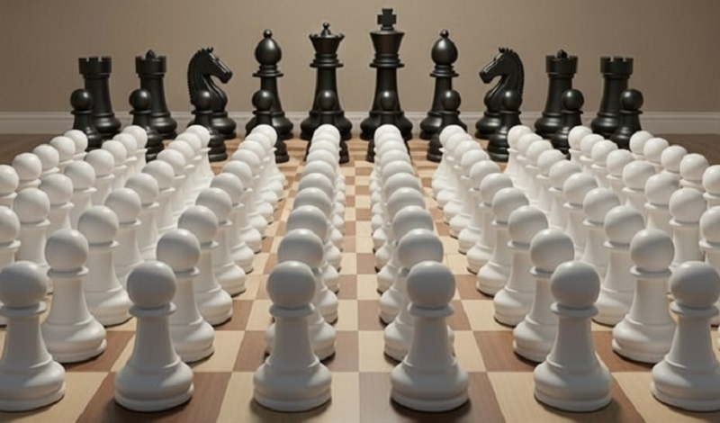 Unusual Chess game cover